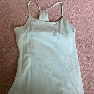 Baby blue racer back tank